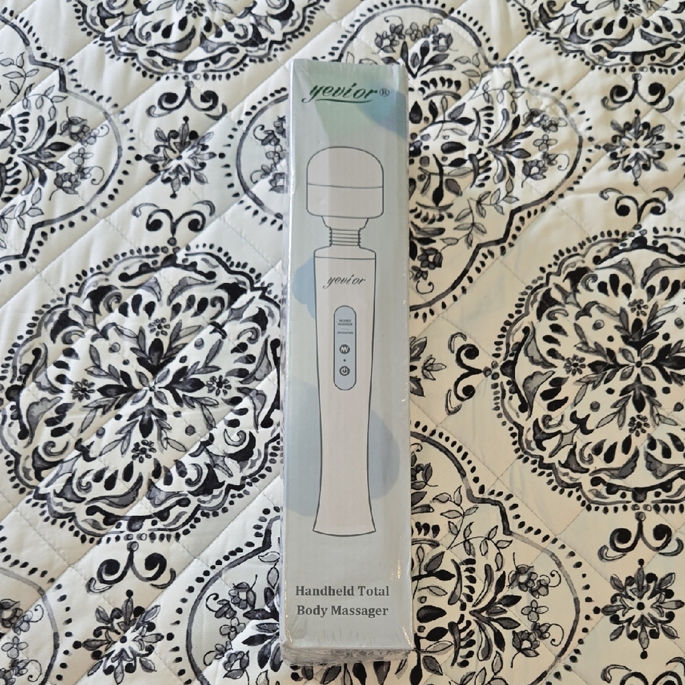 Handheld Total Body Massager - White